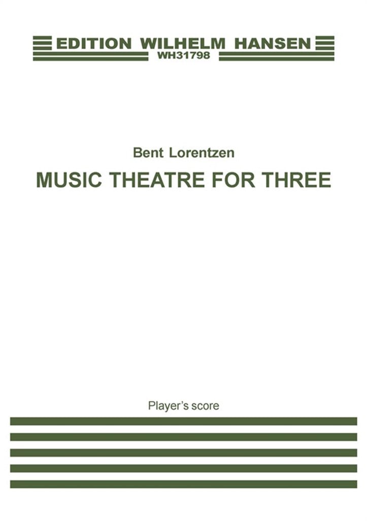 Music Theatre For Three (Player's Score)